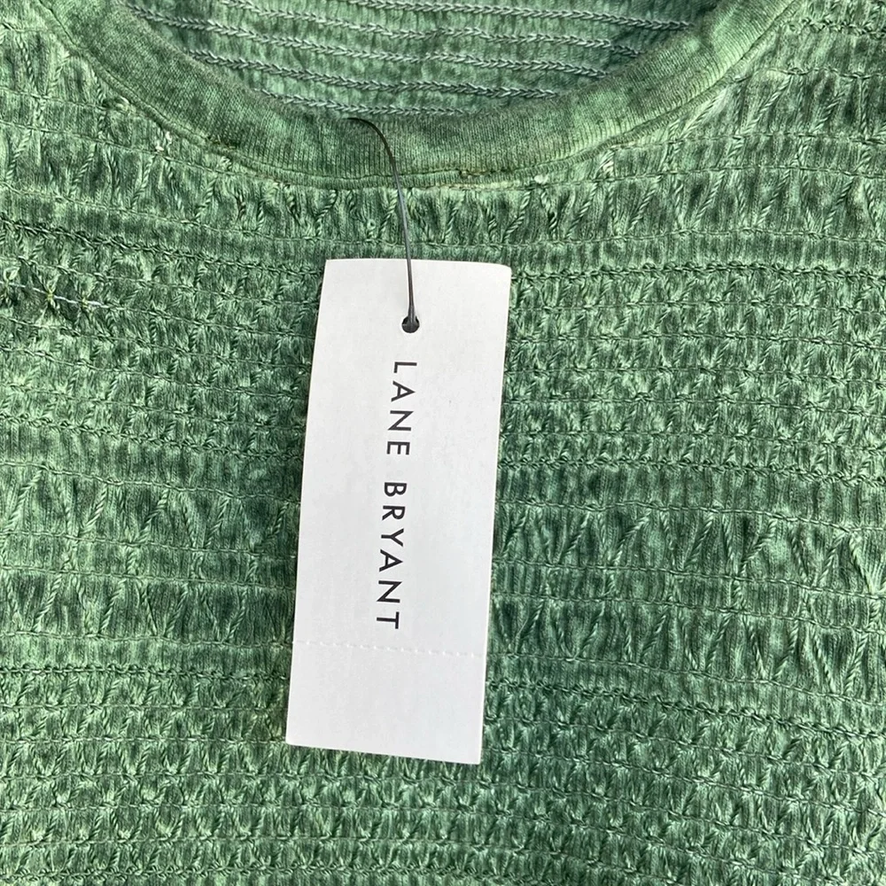 NWT  › Lane Bryant 
Smocked-Bodice Flutter-Sleeve Maxi
Dress size 14/16 - Picture 9 of 10